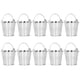 thumbnail image 4 of 10 mini macetas de metal para suculentas, para decoración interior y exterior., 4 of 8