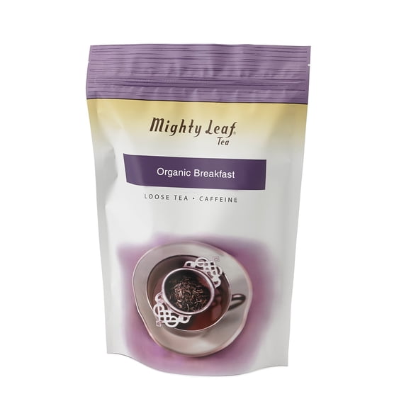 Té negro orgánico para desayuno en hojas sueltas Mighty Leaf 454 g