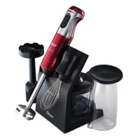Oster - Minipimer Batidora De Inmersion 700Ml Rojo Stick Mixer