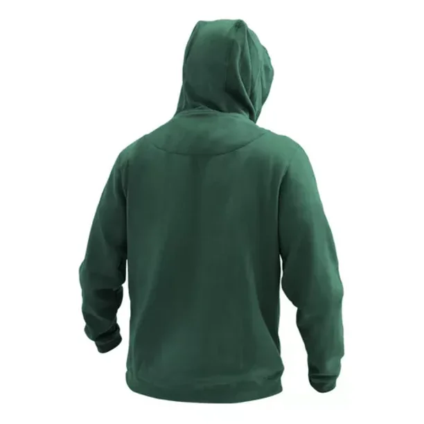 Polerón Hoodie Canguro Manga Larga Unisex Verde Pino Lider