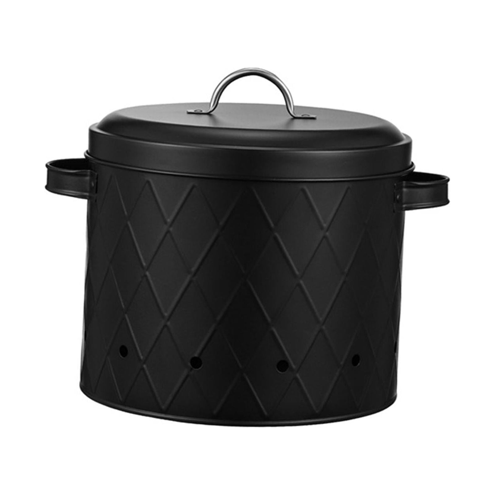Bothyi - Contenedor Para Patatas, Cebollas, Ajos, Verduras, Contenedor, Caja De Metal Transpirable
