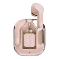 Audifono Tws Glass Crystal + Sílicon Case Pink Mlab 09355