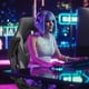 thumbnail image 3 of Silla de escritorio gaming Sweetcrispy de cuero PU, ajustable y giratoria, 3 of 4