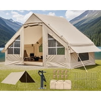 Tienda De Campaña Inflable Dancoom Para 4-6 Personas Con Lonas Grandes