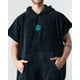thumbnail image 2 of Toalla poncho Adulto de Playa Surf NEGRO POLEMIC, 2 of 4