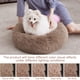 thumbnail image 5 of La cama ortopédica para perros mantiene un cómodo abrazador de rosquillas redondo, 5 of 7