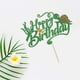thumbnail image 2 of Decoración de fiesta de feliz cumpleaños con forma de tortuga marina para tartas, 2 of 6
