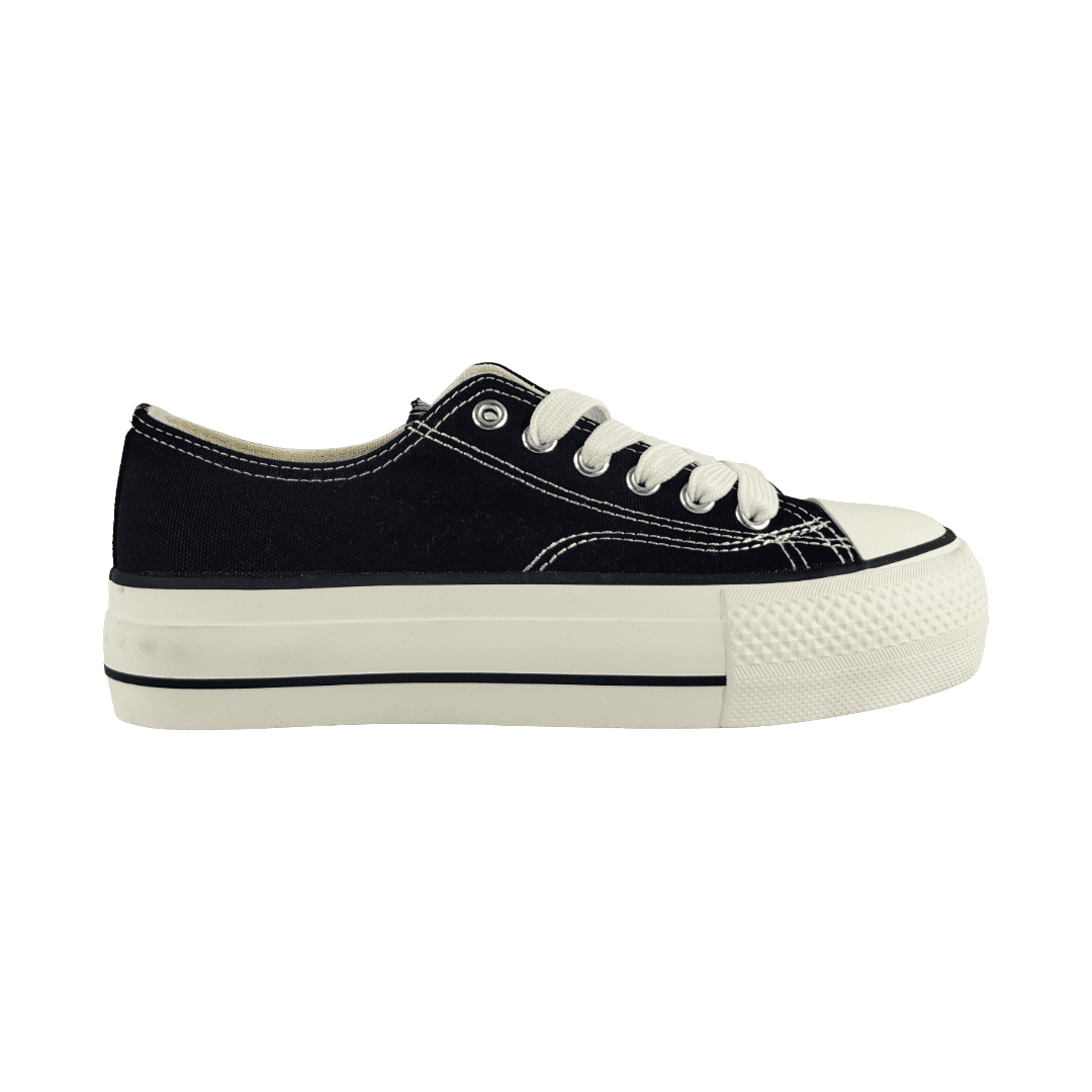 Zapatillas Urbanas Md Negro Mujer | 2j04-1 - Talla 37 Cl / 23.5 Cm