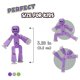 thumbnail image 3 of Paquete de animación Zing StikBot y Mega Monster Lavender Purple, 3 of 6