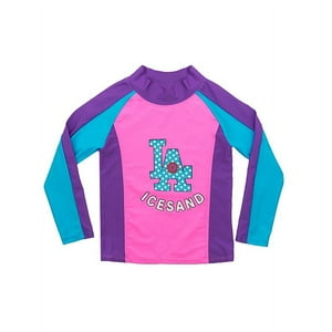 Samia - Polera De Niña Con Protección Uv Morado 8