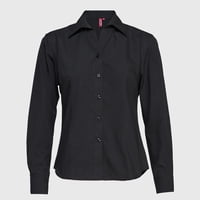 Jayson - Blusa Trevira Cuello V M/L Celeste L