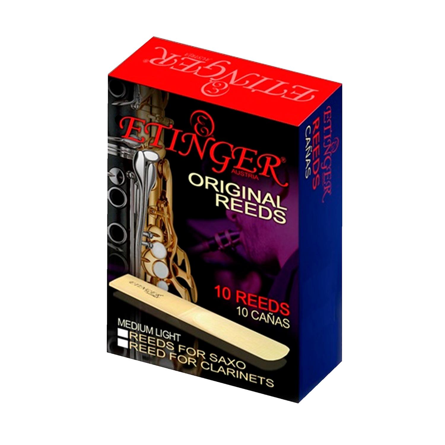 Etinger 040Imc8050 Set 10 Cañas Saxo Soprano 2""