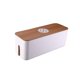 thumbnail image 3 of Caja De Almacenamiento De Cable Caja De Tira De Energía Cable De Cable Manejo Caja Ordenada Blanco, 3 of 5
