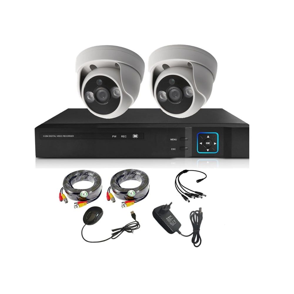 Vipa - Kit 2 Cámaras De Seguridad Interior Hd 1mp - I21l