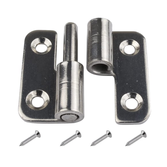 Bisagra desmontable Xcyroiiy de 1,5" de acero inoxidable 304, izquierda