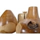 thumbnail image 5 of Set de 3 Jarrones Mini de Madera de Teca AFD Home Estilo Orgánico Moderno, 5 of 9