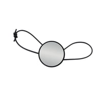 Magideal - Espejo De Mano De Buceo Portátil De Cristal Redondo, Espejo De Observación De Buceo, Equipo Subacuático Para Snorkel, Deriva Y Deportes Al Aire Libre. Negro