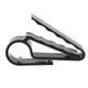 thumbnail image 1 of Golfista plástico titular de cigarro Clip para golfistas carros de golf navegantes negro, 1 of 5