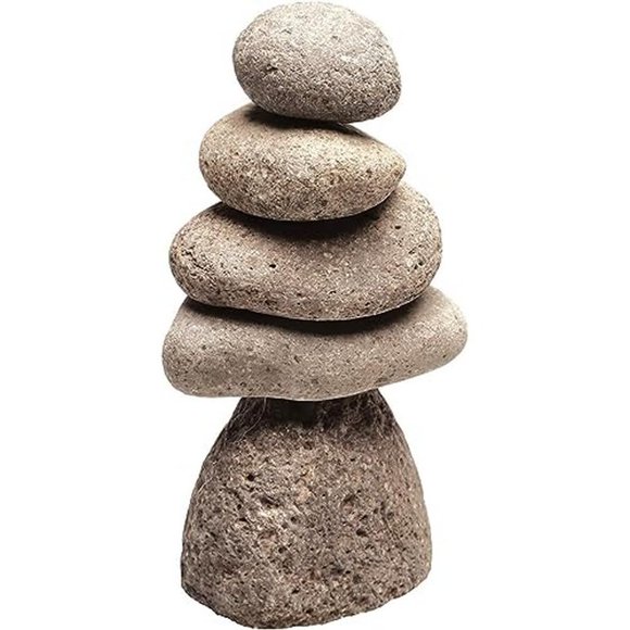 Escultura Ancient Graffiti 20 cm Multicolor 5 piedras