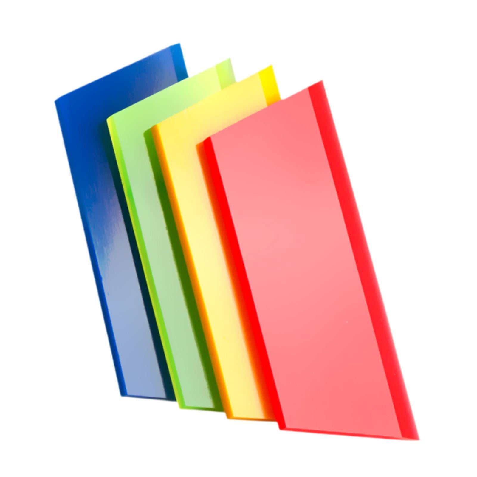 Magideal - 4pcs Genérico De Goma De Goma De Goma Hoallas De Reemplazo De Automóviles Flexibilidad De Herramienta Conveniente Herramientas De Tinte Portátil Para