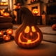 thumbnail image 3 of Calabaza Decorativa con Luz LED 30 x 23 cm Halloween - Frank & Mortis, 3 of 3