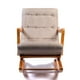 thumbnail image 2 of Silla Mecedora Con Apoya Brazos Beige Lino, 2 of 3
