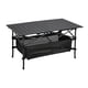 thumbnail image 1 of Mesa Plegable de Aluminio para Acampar con Gran Almacenamiento Sin óxido con Bolsa de Transporte Portátil para Exteriores, Interiores, Playa, Jardín,, 1 of 4