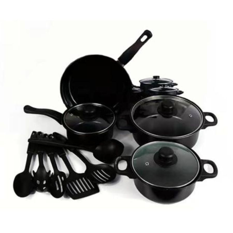 Click Ventas - Set De Ollas Y Utensilios De Cocina 13pcs