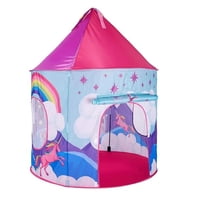 Leonimport - Carpa Castillo Unicornio Multicolor Princesa Niñas