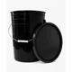 thumbnail image 1 of Balde negro Liso 20 Litros Con Tapa, Con Mango, Sin Olor, 1 of 4