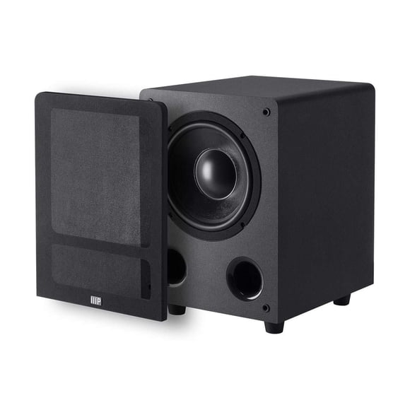 Subwoofer Monoprice Premium Select de 8 pulgadas, 200 W, 4 ohmios, negro