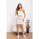 thumbnail image 3 of Mini Falda Corta Mujer Casual Tiro Alto Tipo Tweed 0119, 3 of 4