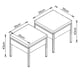thumbnail image 2 of Taburete para terraza símil rattan cojín impermeable PACK X2, 2 of 5