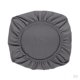 thumbnail image 3 of 2 piezas jacquard poliéster estiramiento boda boda silla asiento cubierta gris_l, 3 of 5