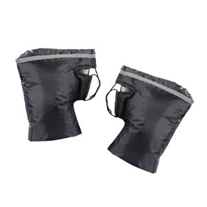 Magideal - 2 Piezas Guantes De Manillar De Motocicleta Manguitos De Manillar De Motocicleta Guantes De Moto Gruesos A Prueba De Viento Para Scooter En Clima Frío