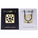 thumbnail image 1 of Set Cartera Helis Gold The Power Of The Flower Folder Large Unisex, 1 of 3