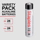 thumbnail image 2 of Baterías Staples TECH paquete de 48 AA/AAA 1.5 V, 2 of 6