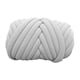 thumbnail image 3 of Hilo grueso, hilo tubular Jumbo, hilo de punto para brazo, lavable, suave, 500G, tubo de hilo grueso voluminoso, hilo para cestas, fabricación Gris claro, 3 of 5
