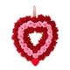 thumbnail image 1 of Corona De Corazones Para San Valentín, Para Interiores Y Exteriores, Para Festivales, Flores Rosas Artificiales, Estilo C, 1 of 5