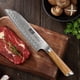 thumbnail image 5 of Cuchillo de Cocina Santoku HOSHANHO Damasco 18 cm Madera de Olivo, 5 of 7