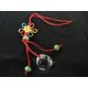 thumbnail image 1 of Esfera de cristal pequeña de Feng Shui con nudo místico, 1 of 1
