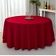 thumbnail image 2 of Mantel redondo 3m blanco negro azul rojo liso, 2 of 3