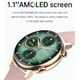 thumbnail image 4 of Smartwatch Hk39 Para Mujer Pantalla Amoled Bluetooth 5.0 Salud, 4 of 5