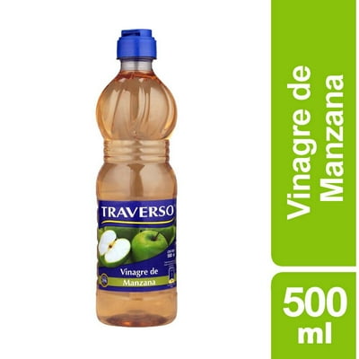 Vinagre De Manzana Botella 500 Cc Traverso
