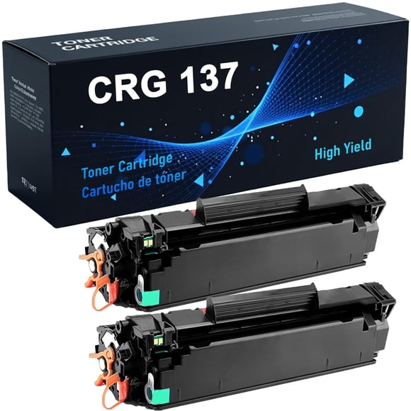 Cartucho de tóner negro compatible HXOULP CRG137, paquete de 2