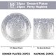 thumbnail image 2 of Platos y Servilletas Plateado Glitter CHUNNIN 50u 7in 6.5in, 2 of 3
