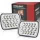 thumbnail image 1 of KASLIGHT H6054 LED Headlights, Pair Rectangular 5x7 7x6 LED Headlights, 1 of 3