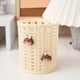 thumbnail image 1 of Cute Cartoon Rattan Pen Holder - Perfect Desktop Organization for Students and Makeup Brush Storage, 1 of 5