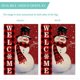 thumbnail image 3 of Bandera de jardín Bravilan Welcome Christmas, muñeco de nieve, 32 x 45 cm, 3 of 7
