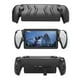 thumbnail image 2 of Funda protectora completa compatible con PlayStation Portal,PS5 Portal TPU Funda trasera con soporte ajustable y cubierta frontal desmontable-Negro, 2 of 7